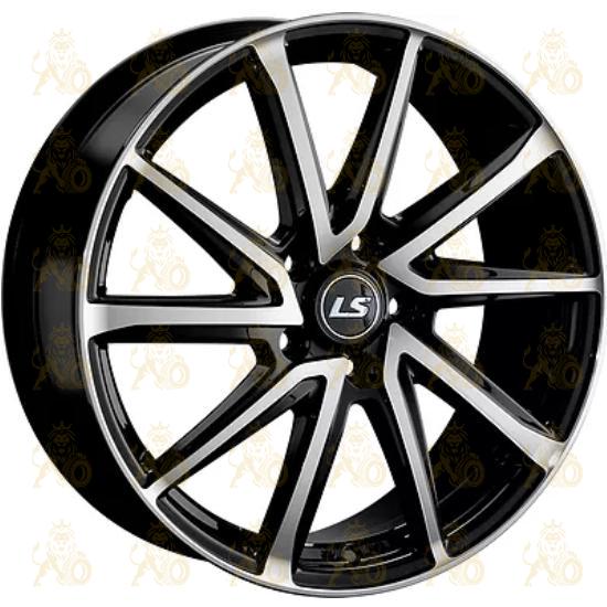 LS 1290 7x17 5*100 ET55 DIA56.1 BKF Литой