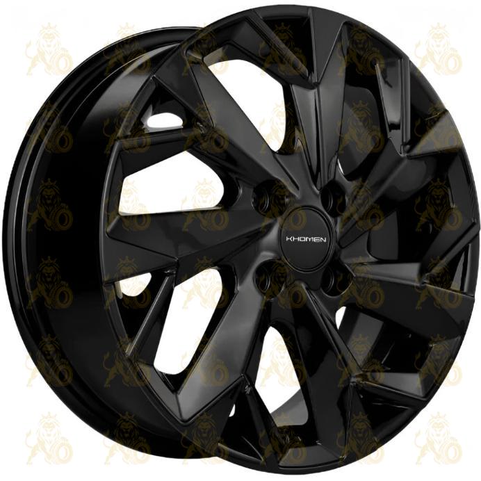Khomen KHW 1402 5.5x14 4*98 ET35 DIA58.6 Black Литой
