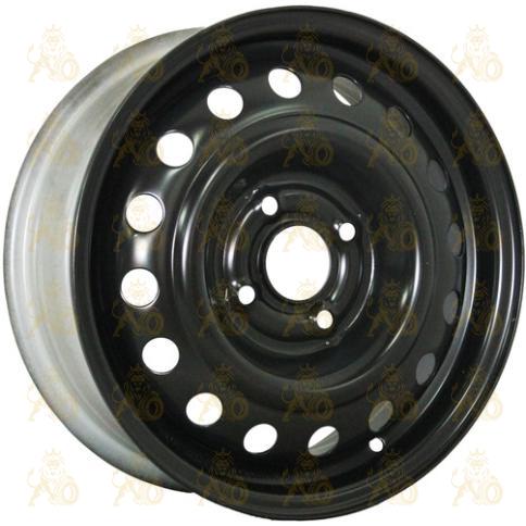 Trebl 9493T 6.5x16 4*108 ET23 DIA65.1 Black Штампованный