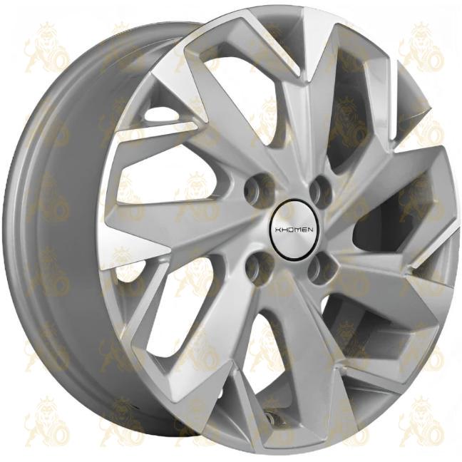 Khomen KHW 1402 5.5x14 4*98 ET35 DIA58.6 F-Silver-FP Литой