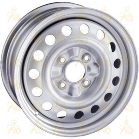 Trebl X40001 6x16 4*100 ET52 DIA54.1 Silver Штампованный