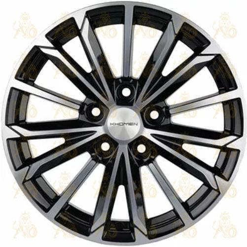 Khomen KHW 1611 6.5x16 5*114.3 ET46 DIA67.1 Black-FP Литой
