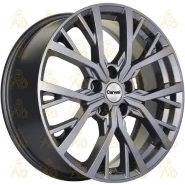 Carwel Тур 7x18 5*114.3 ET38 DIA67.1 BL Литой
