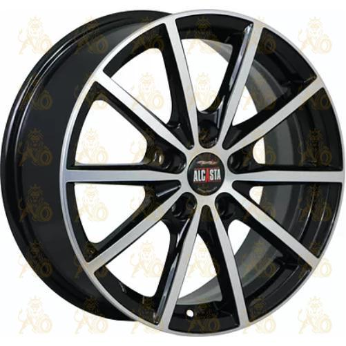 Alcasta M61 7x17 5*114.3 ET45 DIA54.1 BKF Литой