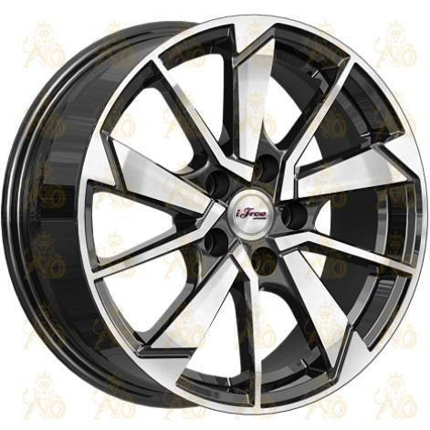 iFree Зиплайн 6.5x16 5*100 ET38 DIA57.1 Блэк Джек Литой
