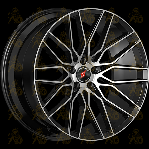 Inforged IFG34 9.5x19 5*112 ET42 DIA66.6 Black Machined Литой
