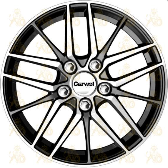 Carwel Лача 6.5x16 5*112 ET46 DIA57.1 AB Литой