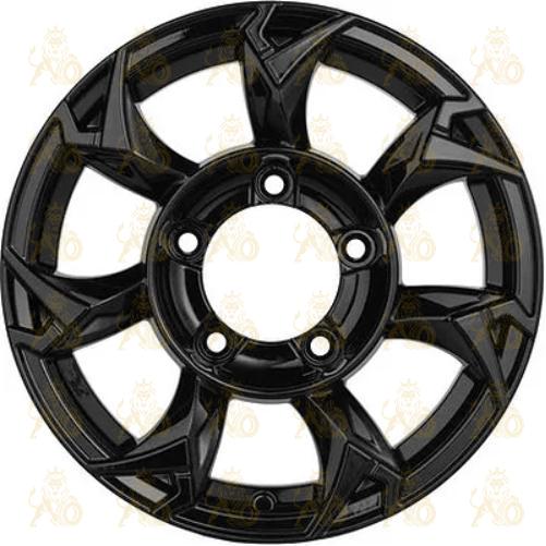 Khomen KHW 1505 5.5x15 5*139.7 ET5 DIA98.5 Black Литой