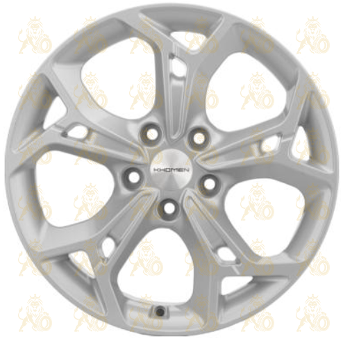 Khomen KHW 1702 7x17 5*114.3 ET39 DIA60.1 F-Silver Литой