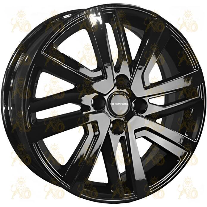 Khomen KHW 1609 6x16 4*100 ET41 DIA60.1 Black Литой