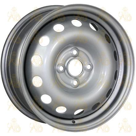 Trebl 8114 6x15 4*100 ET48 DIA54.1 Silver Штампованный