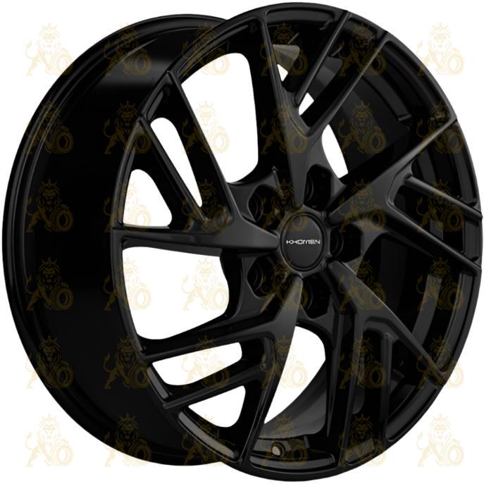 Khomen KHW 1722 6.5x17 5*114.3 ET45 DIA54.1 Black Литой