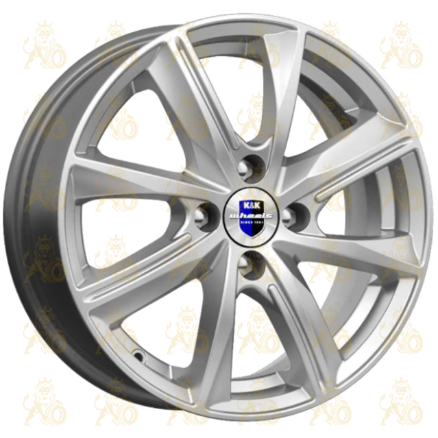 K&K Арнар 6x15 4*100 ET40 DIA67.1 Сильвер SK Литой