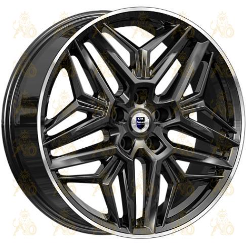 K&K Колумб 7x19 5*108 ET50 DIA60.1 Алмаз черный Литой