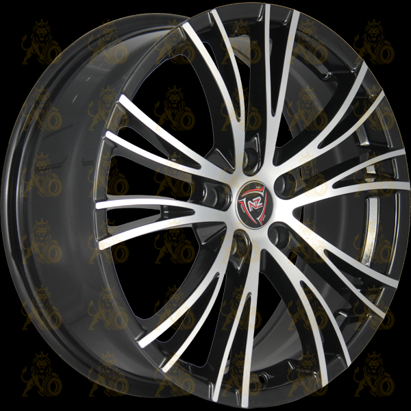 NZ F-53 6x15 5*105 ET39 DIA56.6 BKF Литой