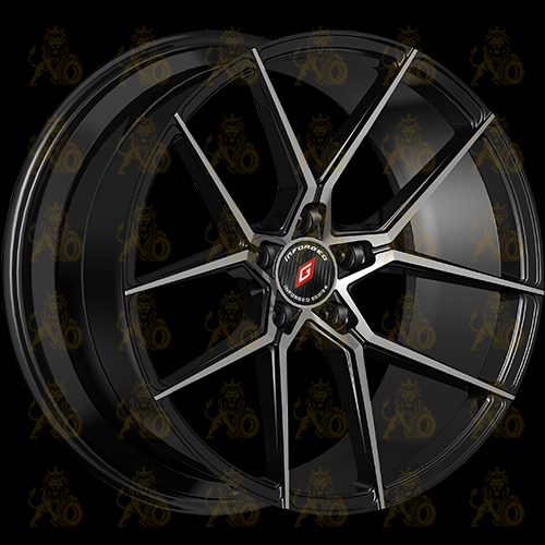 Inforged IFG39 7.5x17 5*114.3 ET42 DIA64.1 Black Machined Литой