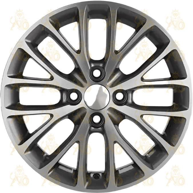 Khomen KHW 1506 6x15 4*100 ET40 DIA60.1 Gray-FP Литой