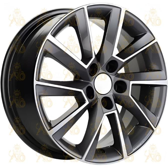 Khomen KHW 1604 6x16 5*100 ET38 DIA57.1 Gray-FP Литой