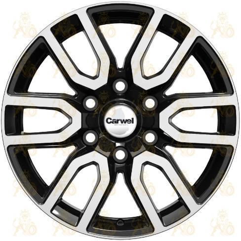 Carwel Барал 8x17 6*139.7 ET46 DIA67.1 ABT Литой
