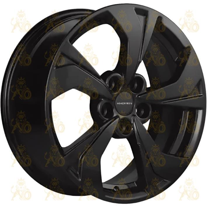 Khomen KHW 1724 7x17 5*108 ET40 DIA54.1 Black Литой