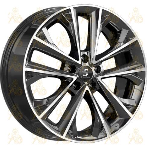 Скад КР012 7x18 5*108 ET33 DIA60.1 Алмаз черный Литой