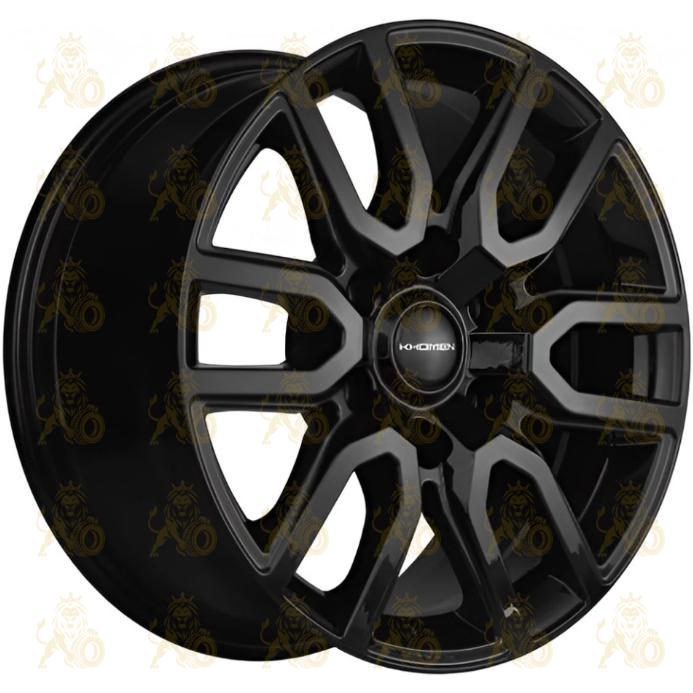 Khomen KHW 1723 8x17 6*139.7 ET25 DIA106.1 Black Литой