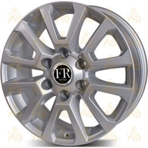 Replica FR TY182 7.5x18 6*139.7 ET25 DIA106.1 Silver Литой