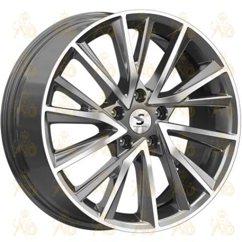 K&K КР010 7.5x18 5*108 ET36 DIA65.1 Алмаз графит Литой