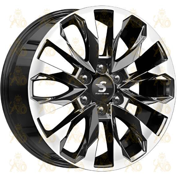 K&K КР007 8x20 6*139.7 ET42 DIA75.1 Алмаз черный Литой
