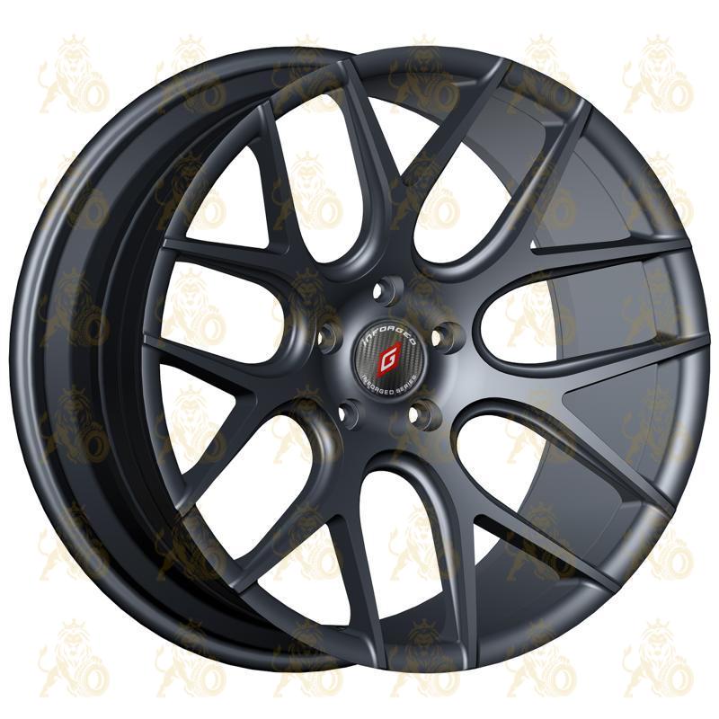 Inforged IFG6 8x18 5*112 ET30 DIA66.6 Matt Gun Metal Литой