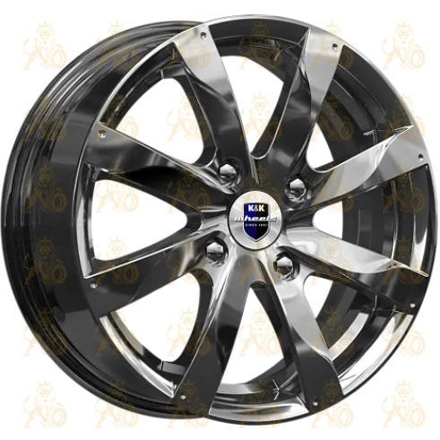 K&K Джемини 6x15 4*100 ET39 DIA56.6 Кварц Литой