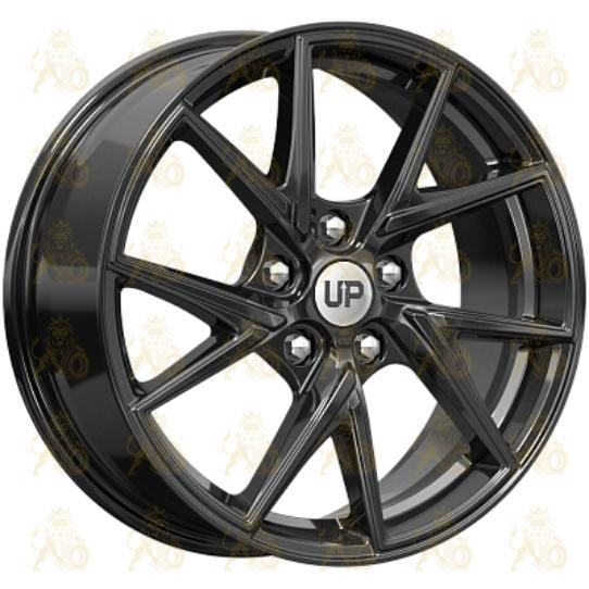 Wheels UP UP105 7x17 5*114.3 ET45 DIA67.1 New Black Литой