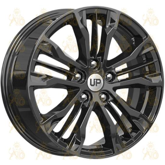 Wheels UP UP106 7x17 5*114.3 ET37 DIA66.6 New Black Литой