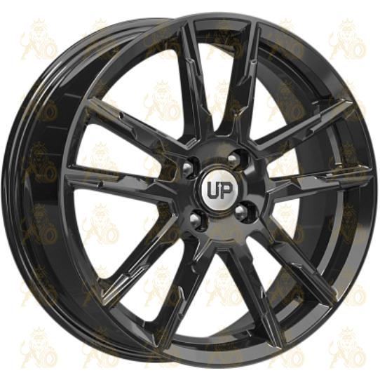 Wheels UP UP107 6.5x17 4*100 ET45 DIA54.1 New Black Литой