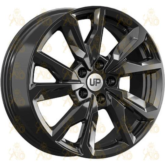 Wheels UP UP114 7x17 5*114.3 ET45 DIA60.1 New Black Литой