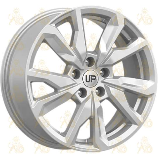 Wheels UP UP114 7x17 5*114.3 ET45 DIA67.1 Silver Classic Литой