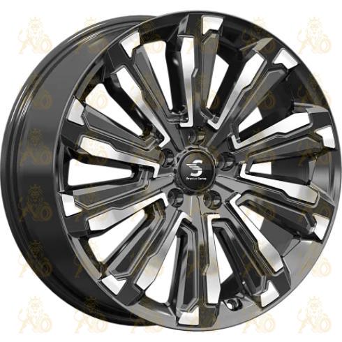 Скад Humber 8x20 5*114.3 ET40 DIA64.1 Алмаз черный Литой