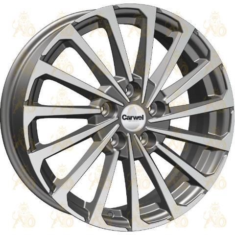 Carwel Кагра 6.5x17 5*114.3 ET45 DIA54.1 AGR Литой