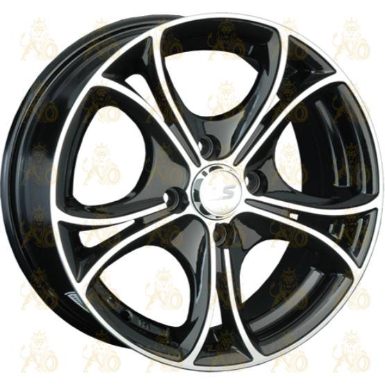 LS 393 7.5x17 5*112 ET45 DIA57.1 BKF Литой