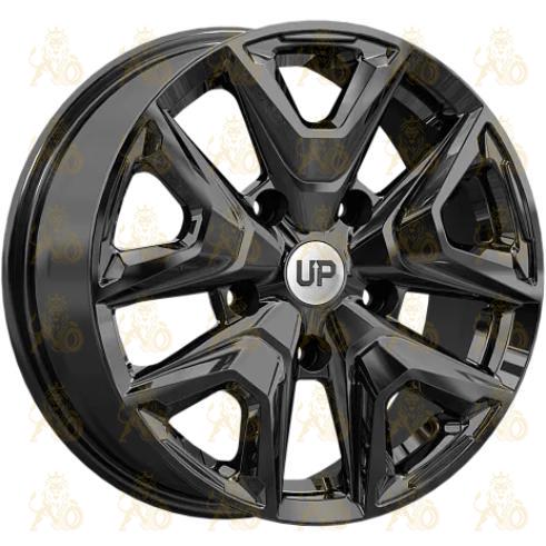 Wheels UP UP119 6.5x16 5*139.7 ET40 DIA98 New Black Литой