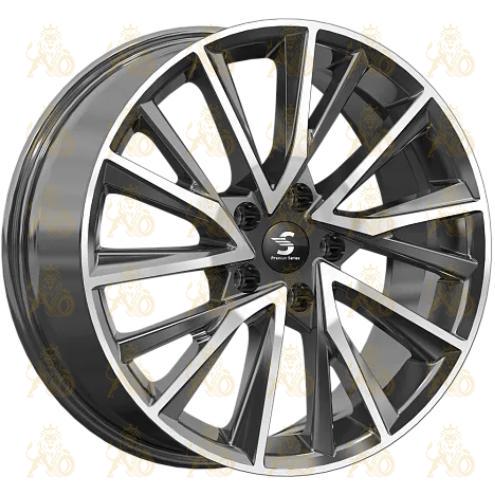 K&K КР010 7.5x18 5*108 ET36 DIA65.1 Diamond black gris Литой
