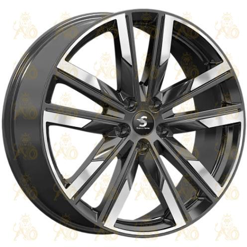 K&K КР014 8x20 5*108 ET36 DIA65.1 Diamond black gris Литой