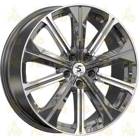 K&K КР013 7x19 5*108 ET36 DIA65.1 Diamond gloss graphite Литой