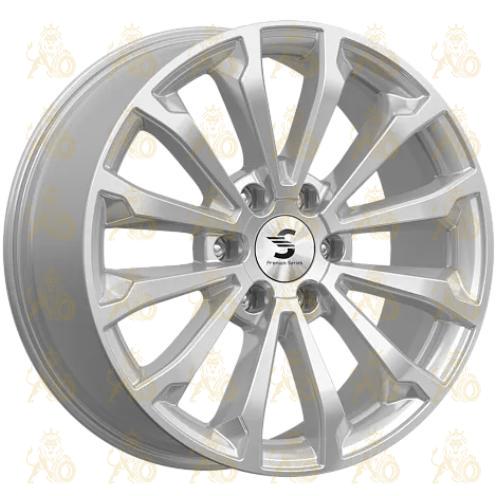 K&K КР006 8.5x20 6*139.7 ET25 DIA106.1 Elite silver Литой