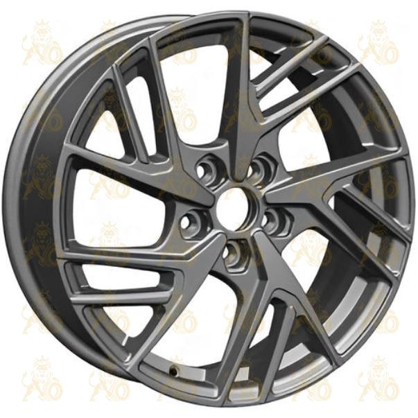 Khomen KHW 1722 6.5x17 5*108 ET33 DIA60.1 Gray Литой