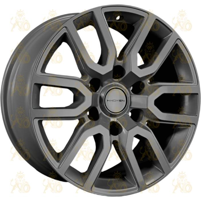 Khomen KHW 1723 8x17 6*139.7 ET36 DIA100.1 Gray Литой