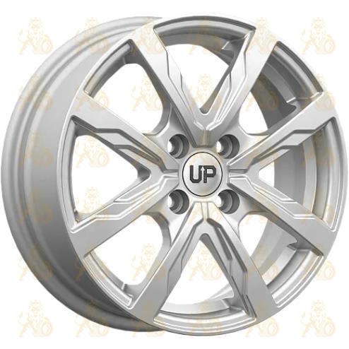Wheels UP UP122 6x15 4*114.3 ET40 DIA66.1 Silver Classic Литой