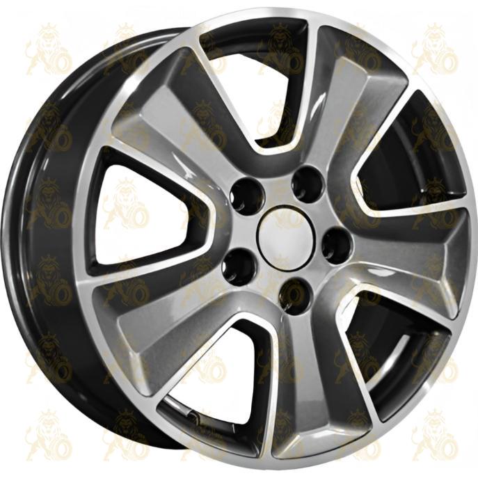 Khomen KHW 1601 6.5x16 5*114.3 ET43 DIA67.1 Gray-FP Литой