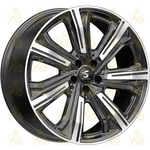 K&K Kleemann 8.5x20 5*108 ET43 DIA60.1 Алмаз черный Литой