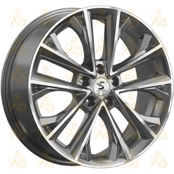 Скад КР012 7x18 5*108 ET33 DIA60.1 Diamond gloss graphite Литой